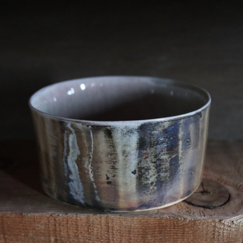 静流・柴烧水盂 - 茶具/茶杯 - 瓷 咖啡色