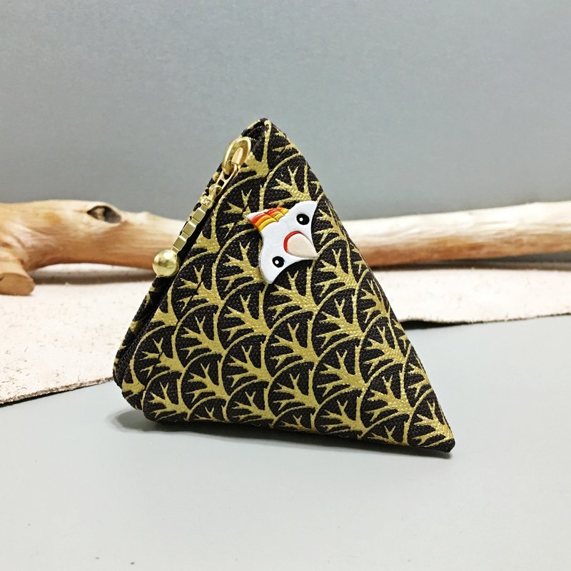 在森林里的鹦鹉 ∣ 车轮冠 Cockatiel · 山角零物包 - 皮夹/钱包 - 其他材质 咖啡色