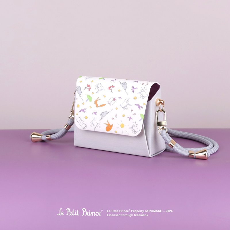 MicroBag 精致方袋 小王子 Le Petit Prince - Pattern 纯素皮革 - 侧背包/斜挎包 - 纸 