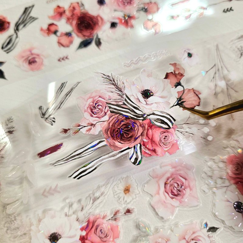 预切段_LOPO Ribbon & Bloom 彩虹色吻切屏蔽胶带 2米 - 纸胶带 - 其他材质 
