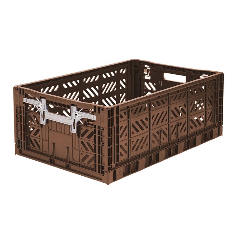 土耳其Aykasa折叠收纳篮(L)-咖啡色 - 收纳用品 - 塑料 