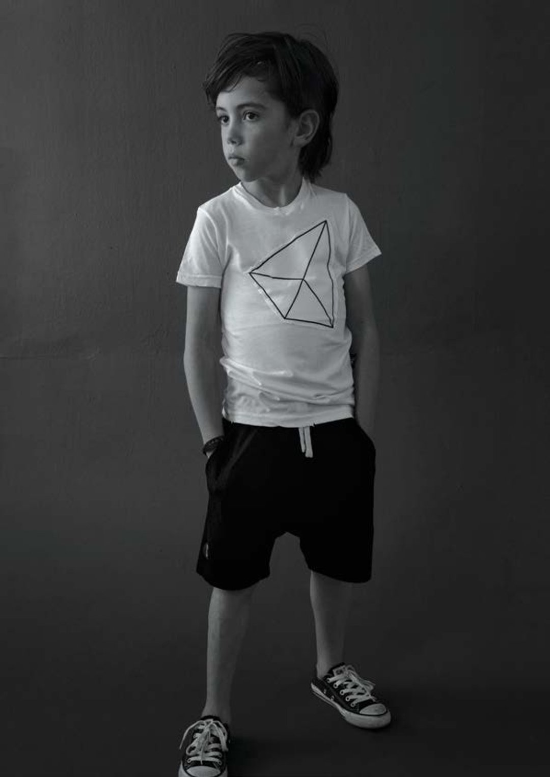 2016春夏 NUNUNU 素色五分短裤 LIGHT SHORT PANTS - 其他 - 纸 黑色