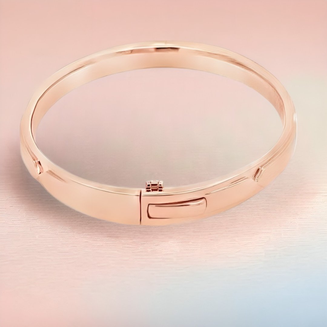 【18K镀金】 18K 玫瑰镀金女士手镯 | Montresor Infini - 手链/手环 - 铜/黄铜 