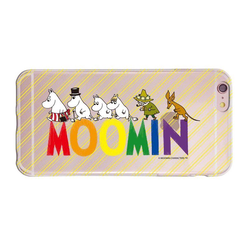 Moomin噜噜米正版授权-TPU手机保护壳：【Happy family】《iPhone/Samsung/HTC/ASUS/Sony/LG/小米 》 - 手机壳/手机套 - 硅胶 多色