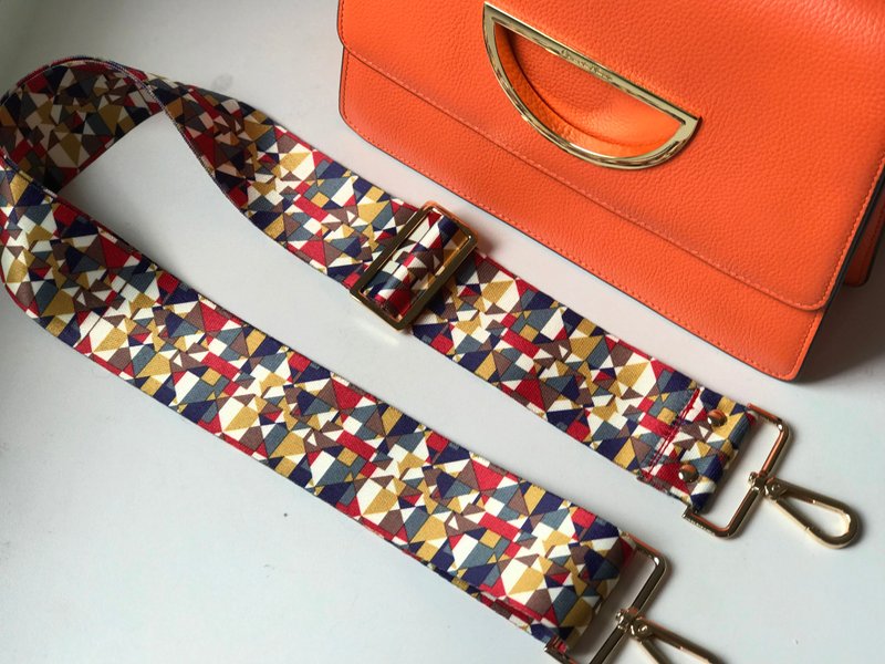 2寸宽版手作 背带 背包背带 宽背带 可以调整 可以替换 印花背带 - 侧背包/斜挎包 - 棉．麻 红色