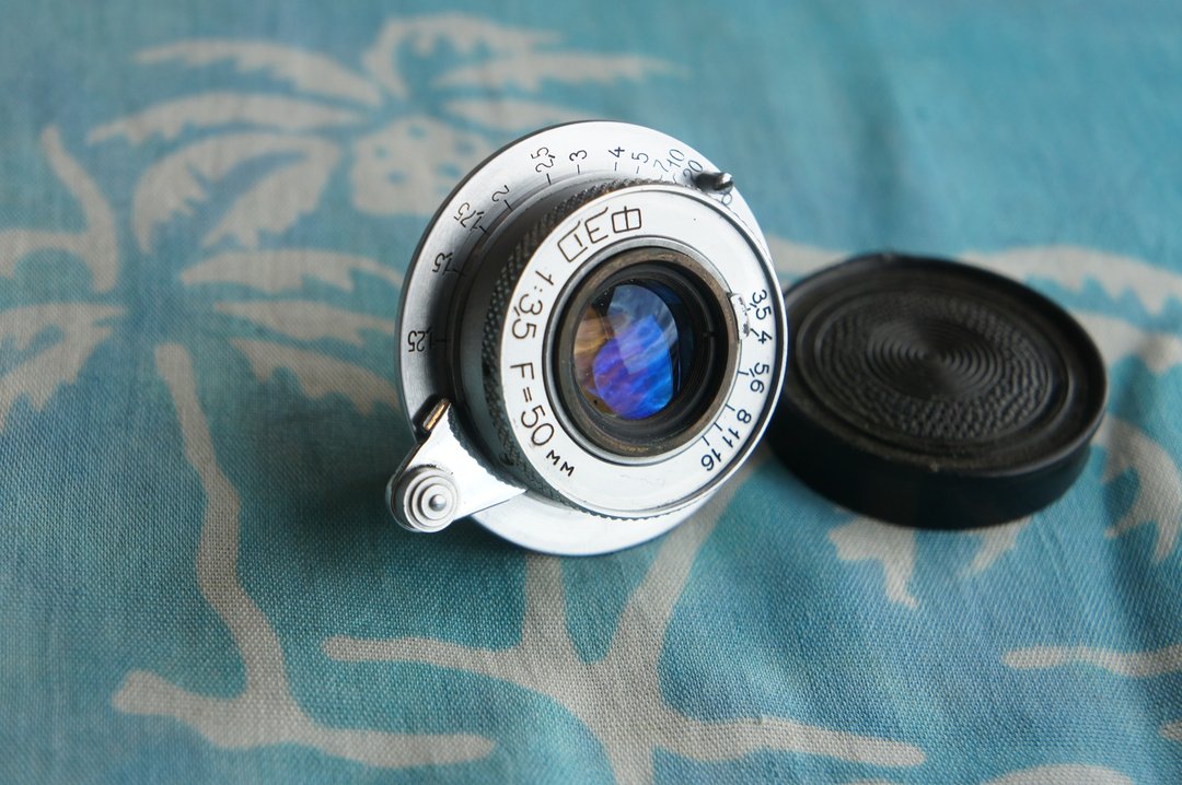 Industar-10 50mm F/3.5 M39 Fed Zorki 徕卡 Micro 4/3 - 相机 - 其他材质 