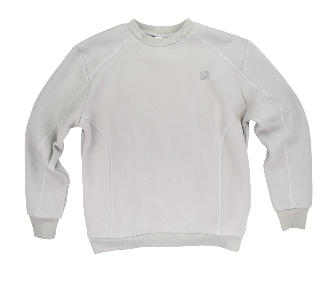 GRAY HIGH SWEATSHIRT 灰色高层次卫衣 - 男装上衣/T 恤 - 棉 灰色
