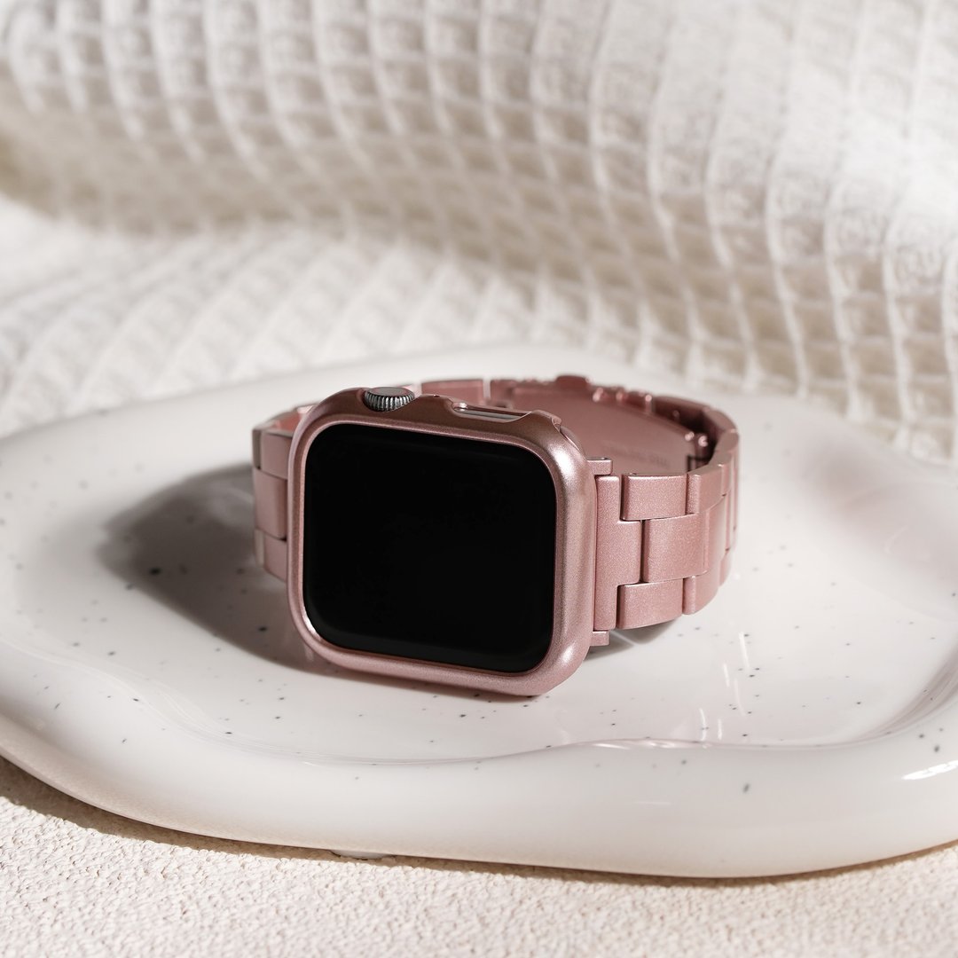 Apple Watch - 微光质感 不锈钢表带 手机挂绳 送礼 - 表带 - 不锈钢 
