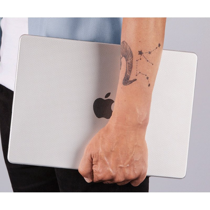 Pipetto MacBook 13.6寸 Hardshell Dots  雾透点状保护壳 - 平板/电脑保护壳 - 塑料 透明