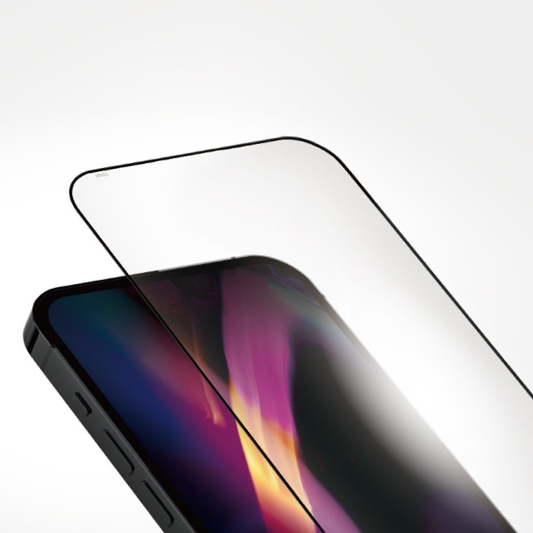 imos iPhone15 系列 (3D高透)超细黑边康宁玻璃贴(AGbc) - 手机配件 - 玻璃 透明