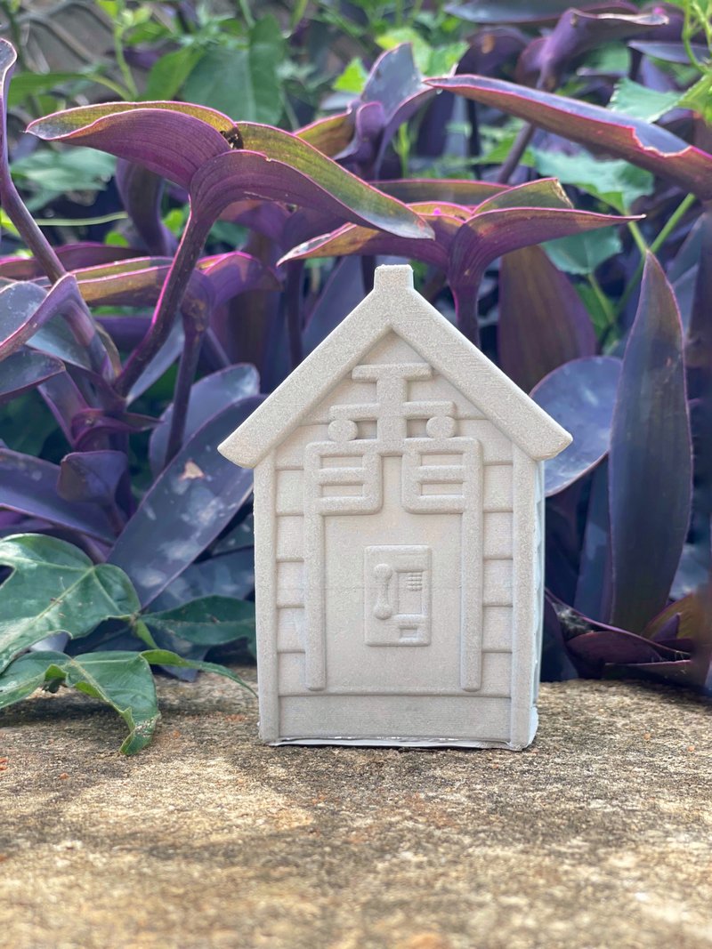 金门电话亭水泥盆器 - 植栽/盆栽 - 水泥 灰色