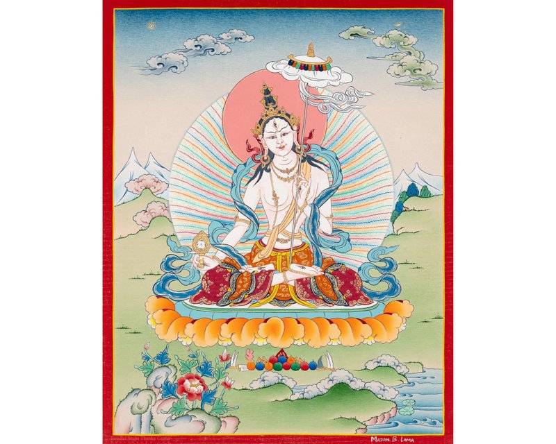 佛教工艺品 度母唐卡艺术 - 墙贴/壁贴 - 其他材质 多色
