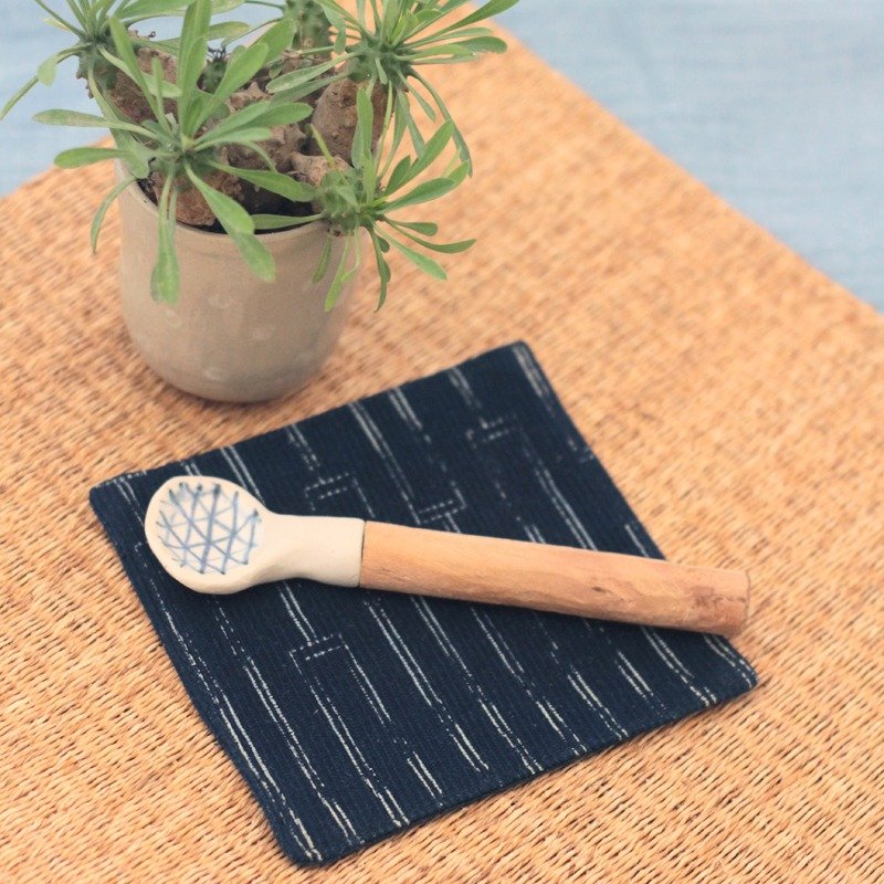 ceramic spoon - 餐刀/叉/匙组合 - 陶 白色