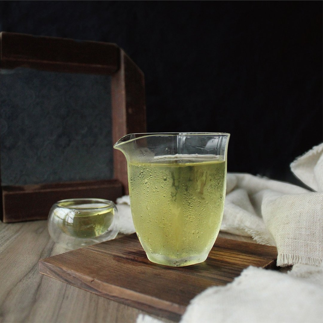 中式六角晶透公道杯 | 精美玻璃杯 | 公道杯 | 茶海 | 玻璃分茶器 - 茶具/茶杯 - 玻璃 透明