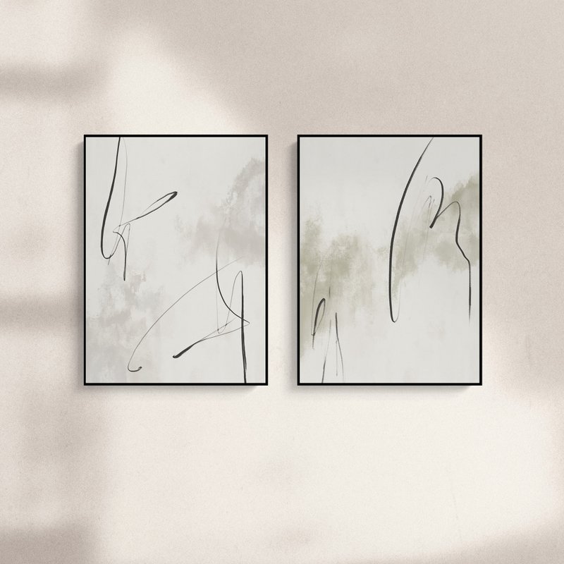 行云 | A | 艺术微喷 | 挂画 - 海报/装饰画/版画 - 木头 