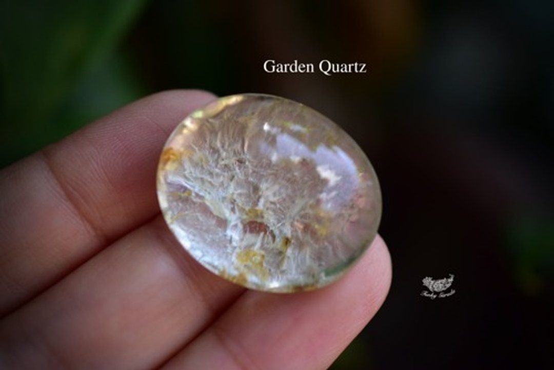 白裂纹★花园石英露丝157 - 金工/饰品 - 宝石 