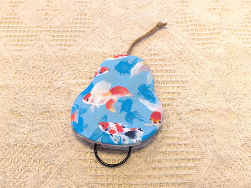 金鱼 梨型钥匙包【K210407】 - 钥匙链/钥匙包 - 棉．麻 多色