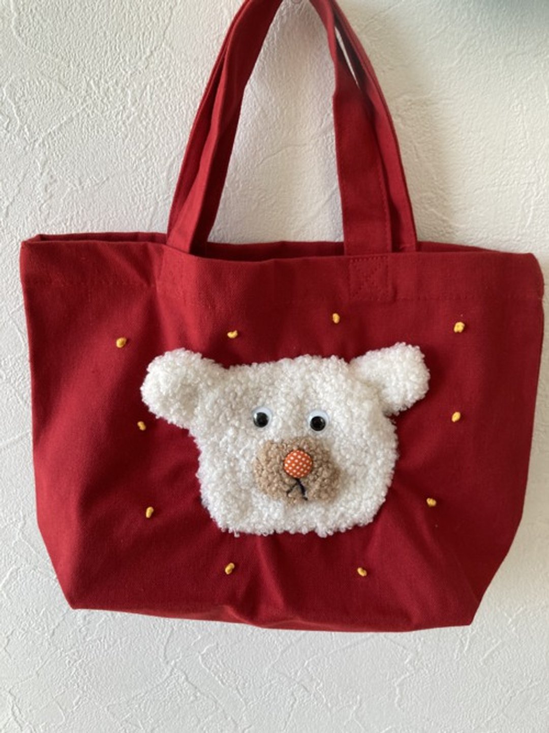 bear bag - 手提包/手提袋 - 棉 