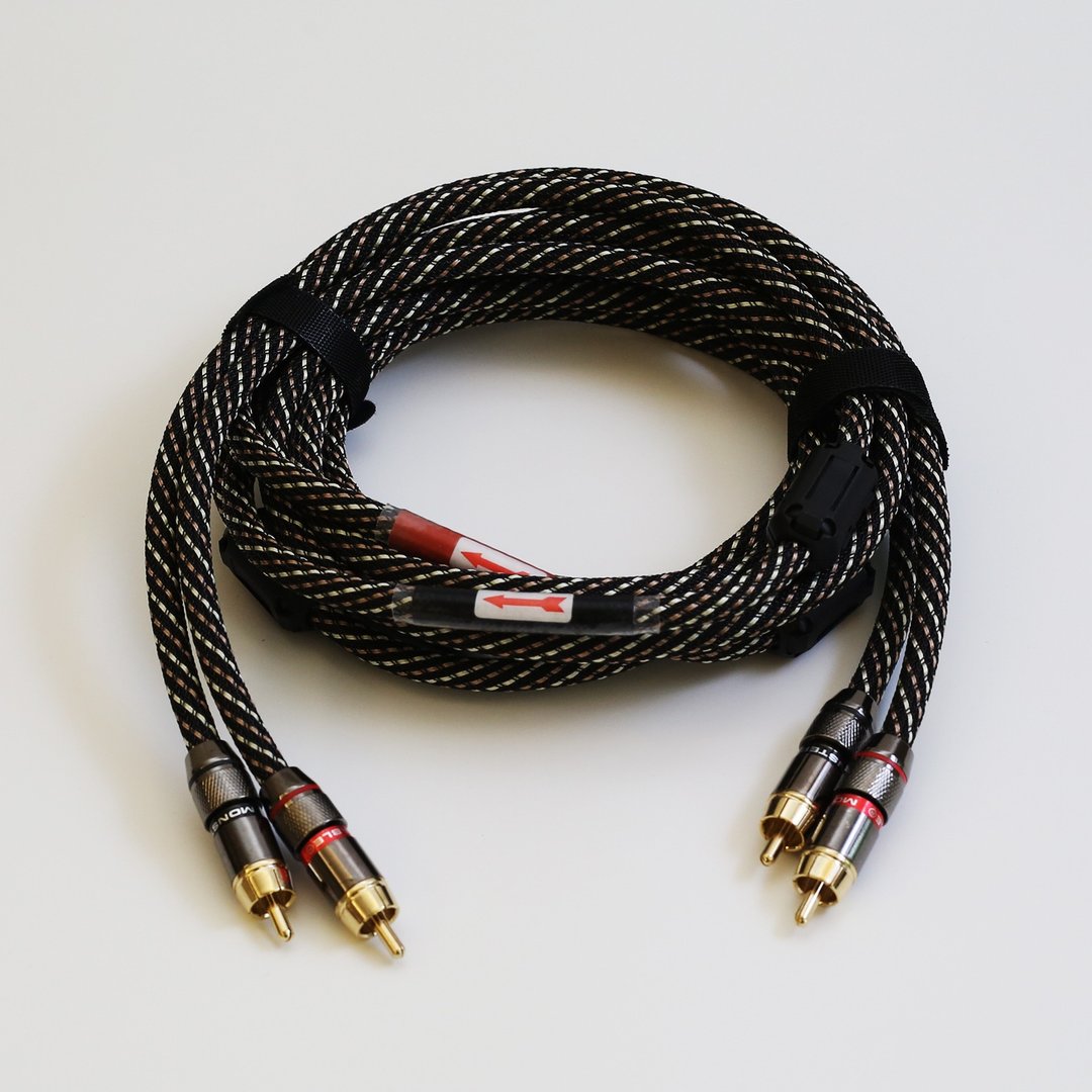 美国 发烧级 高纯铜 双RCA【川木】全新现货【W227】双莲花 - 数码小物 - 其他金属 