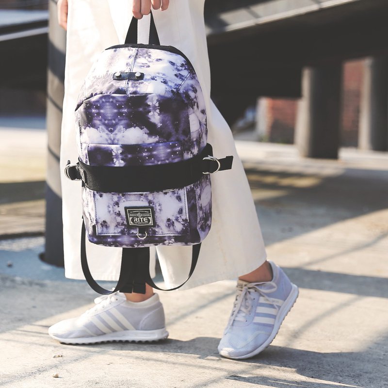 【在线年中庆-指定系列7折】2016RITE 绷带包(M)║黑晕染║ - 后背包/双肩包 - 防水材质 多色