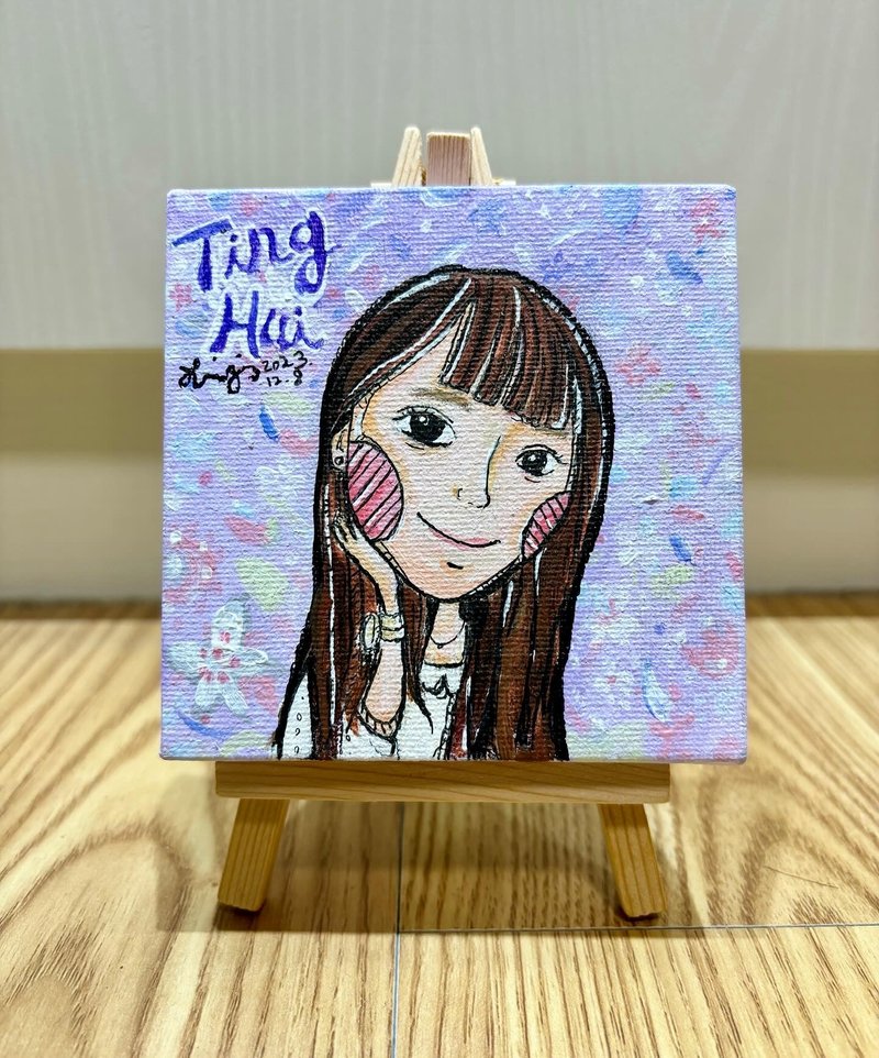 10*10画布订制 - 订制画像 - 颜料 