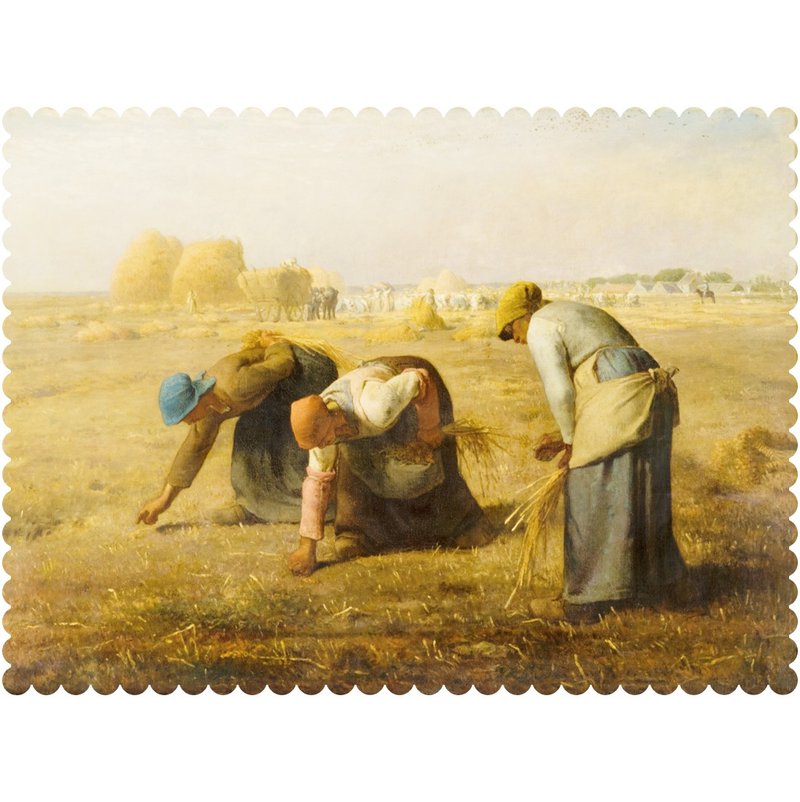 【拭镜布】1 米勒 拾穗 - 眼镜盒/眼镜布 - 其他人造纤维 