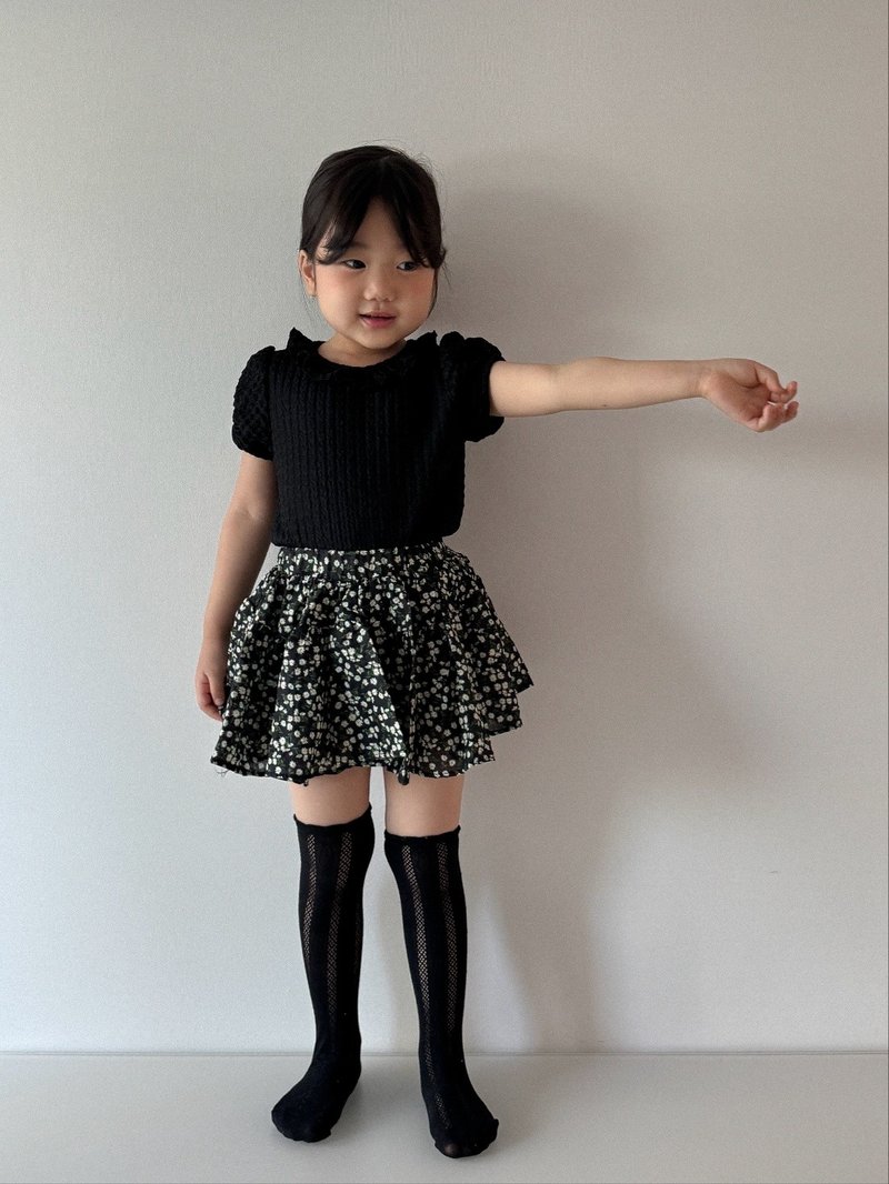 Mathilda puff T - 童装上衣 - 其他材质 