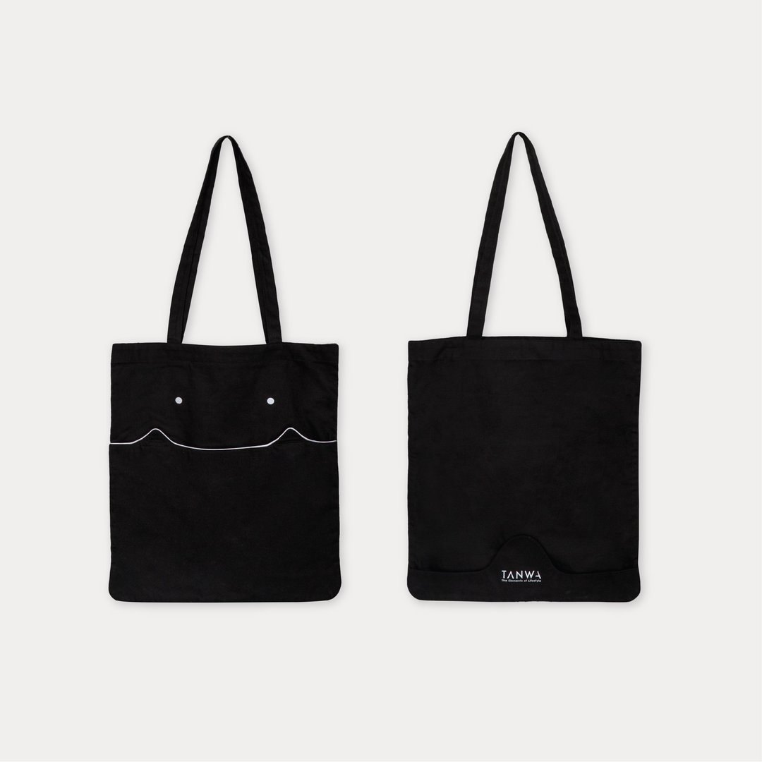 Teva Tote Bag - Black - 手提包/手提袋 - 其他材质 黑色