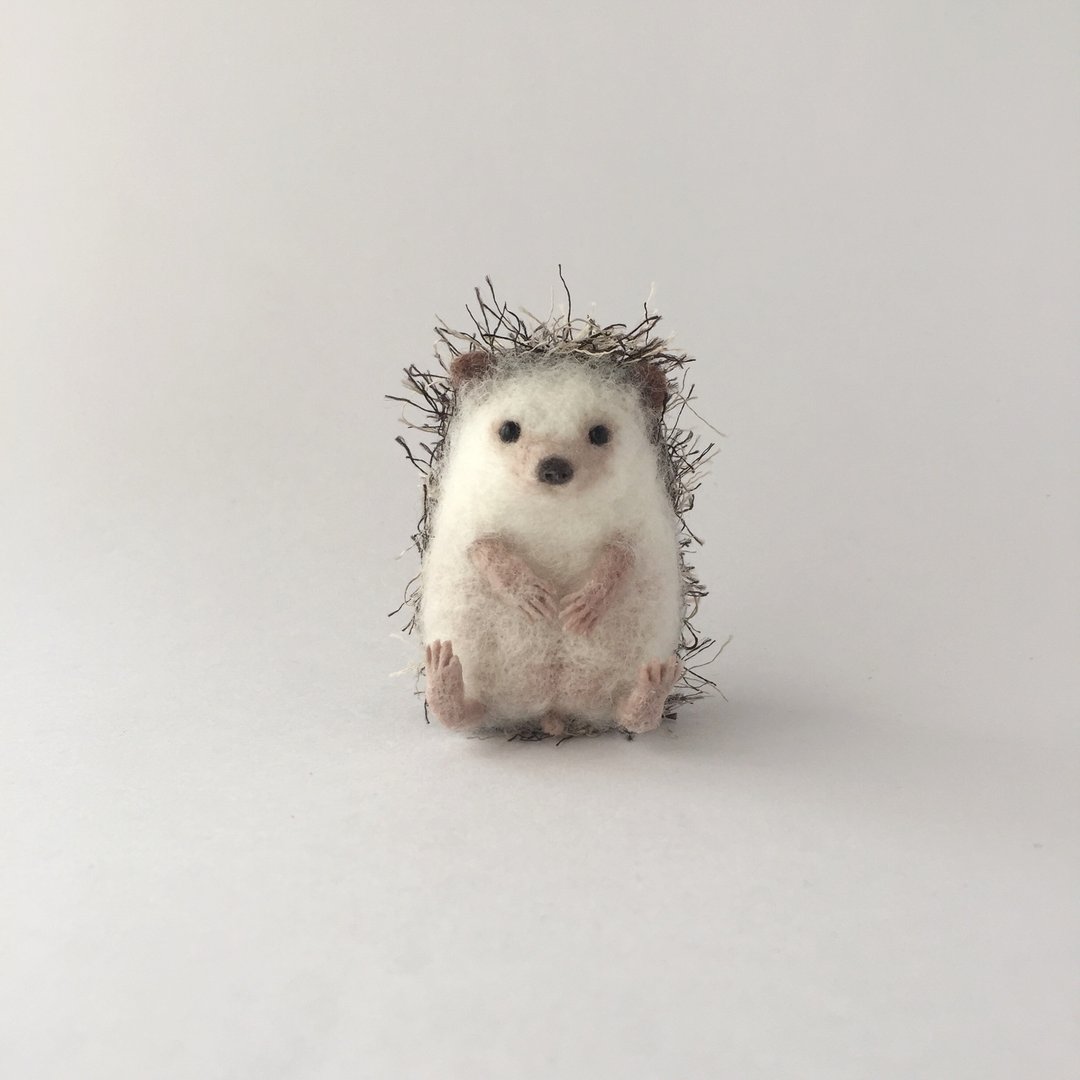 Hedgehog - 玩偶/公仔 - 羊毛 