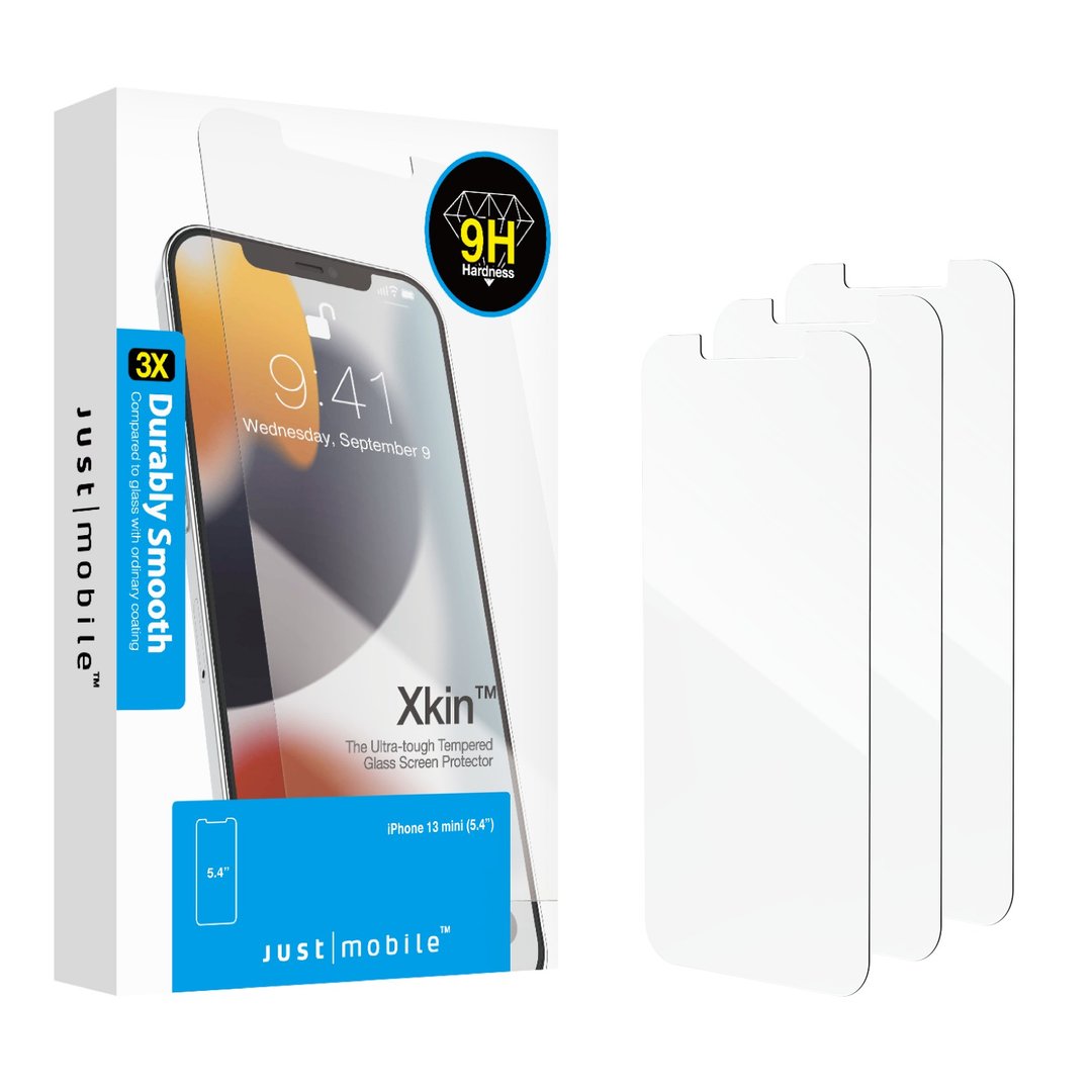 【3片装】Xkin 强化玻璃保护贴- iPhone 13 mini (5.4寸) - 手机配件 - 玻璃 