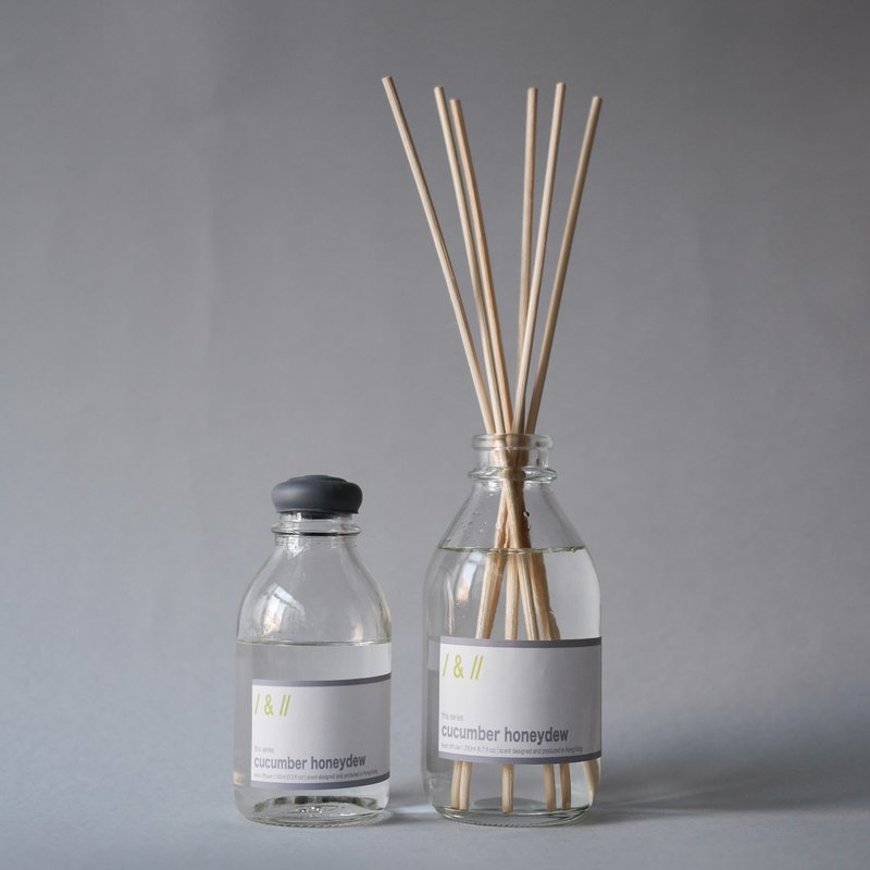 青瓜蜜露 - 现在/this系列 | 无火香薰 100ml & 200ml - 香薰/精油/线香 - 精油 灰色