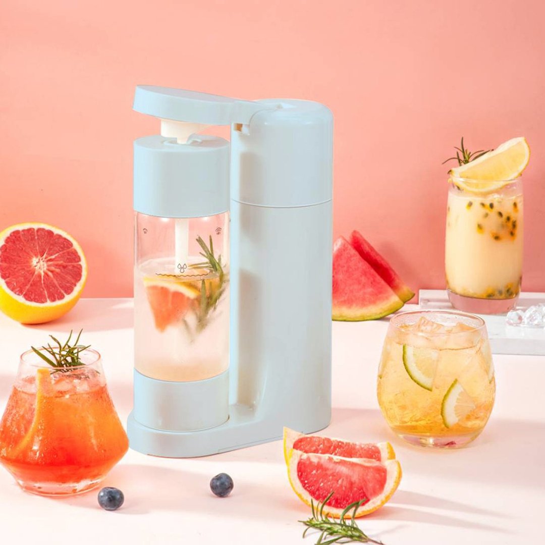 美国 drinkmate mini Giraffe258 气泡水机 哥伦比亚蓝 - 厨房家电 - 塑料 