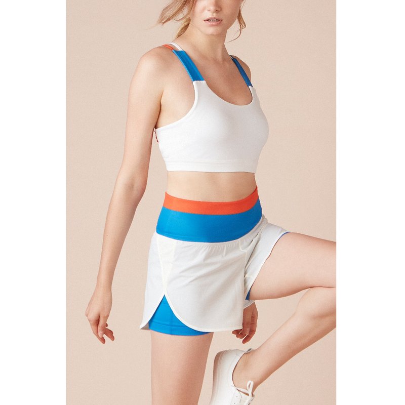 Beat Shorts - White - 女装运动衣 - 其他材质 