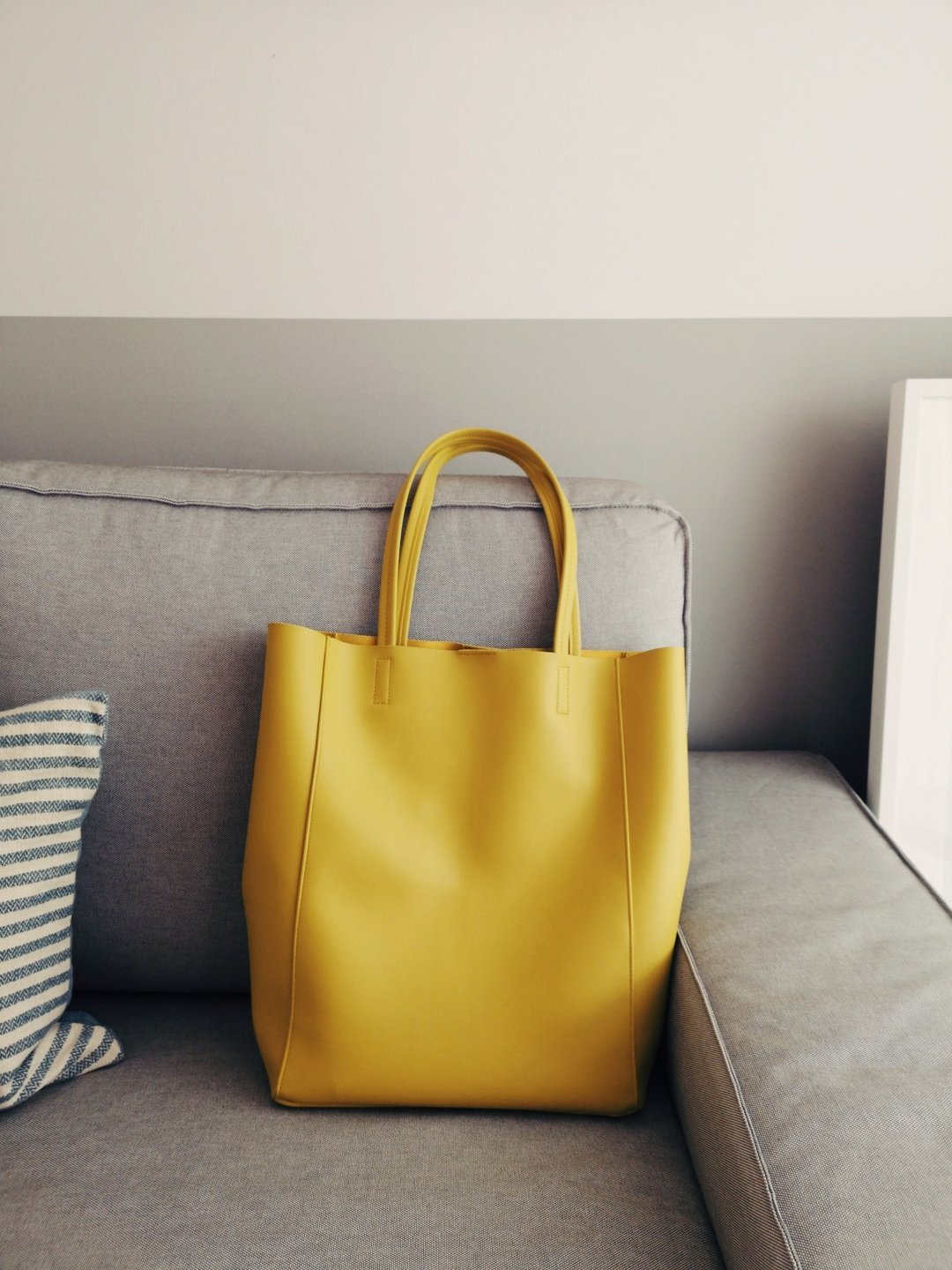 WHITEOAKFACTORY Denise shoulder bag - Yellow - 手提包/手提袋 - 人造皮革 黄色