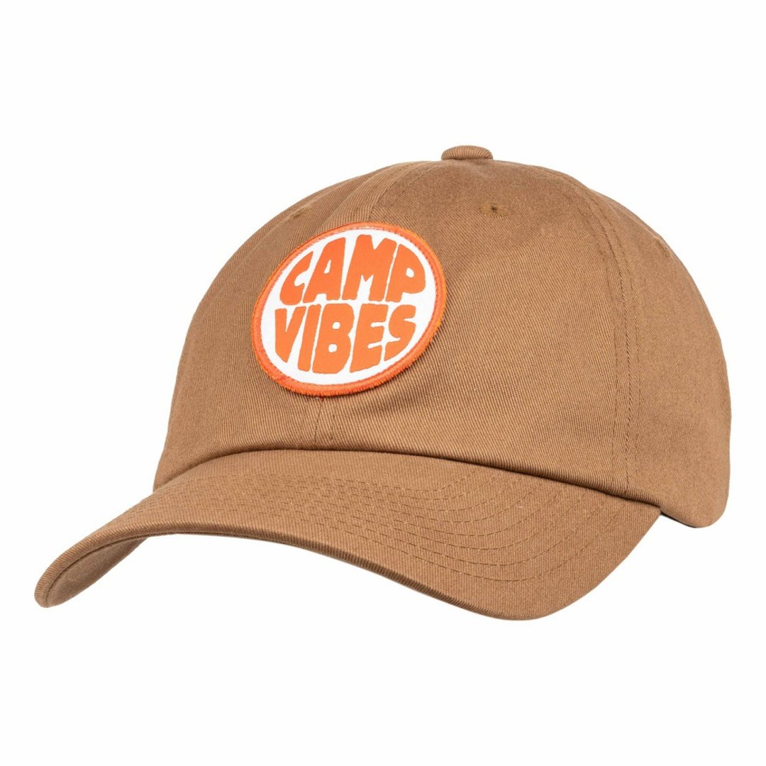 POLER CAMP VIBES PATCH DAD HAT 鸭舌帽 老帽 棕色 - 帽子 - 其他材质 咖啡色