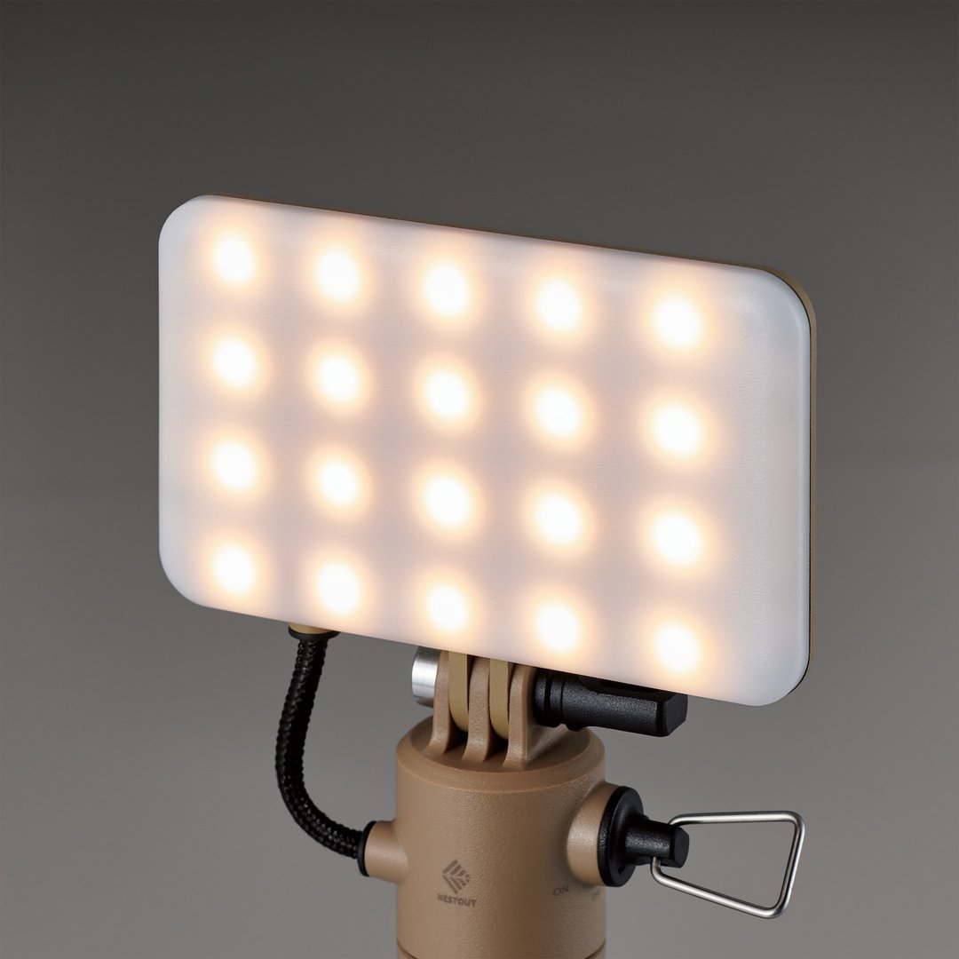 ELECOM NESTOUT FLASH-1 LED灯 MAX 1000lm 沙黄 - 露营用品 - 其他材质 橘色