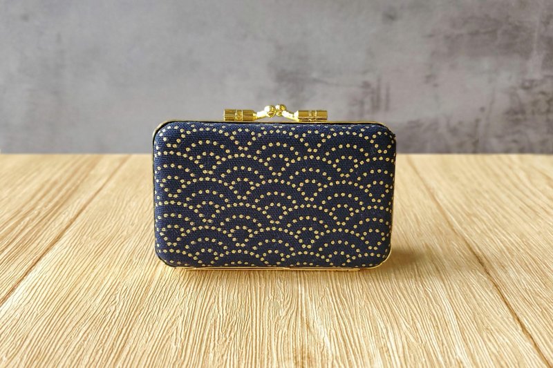 烫金点点波浪款 公司章 大小章 双章盒 结婚对章盒 结婚礼物 - 收纳用品 - 其他金属 