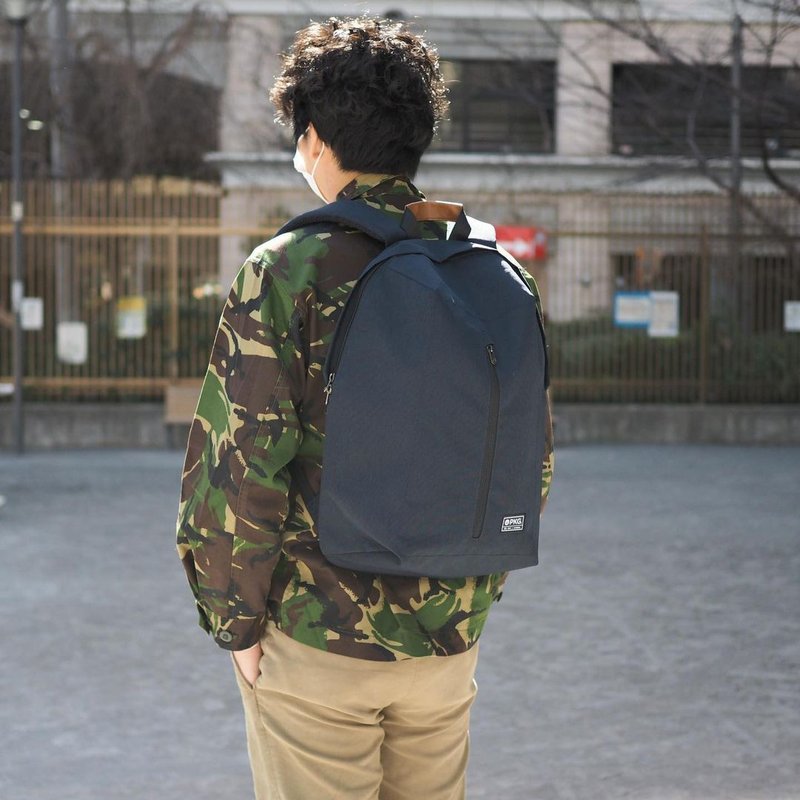 PKG Bag STANLEY Navy Backpack 耐水透气多用途后背包 - 后背包/双肩包 - 聚酯纤维 蓝色