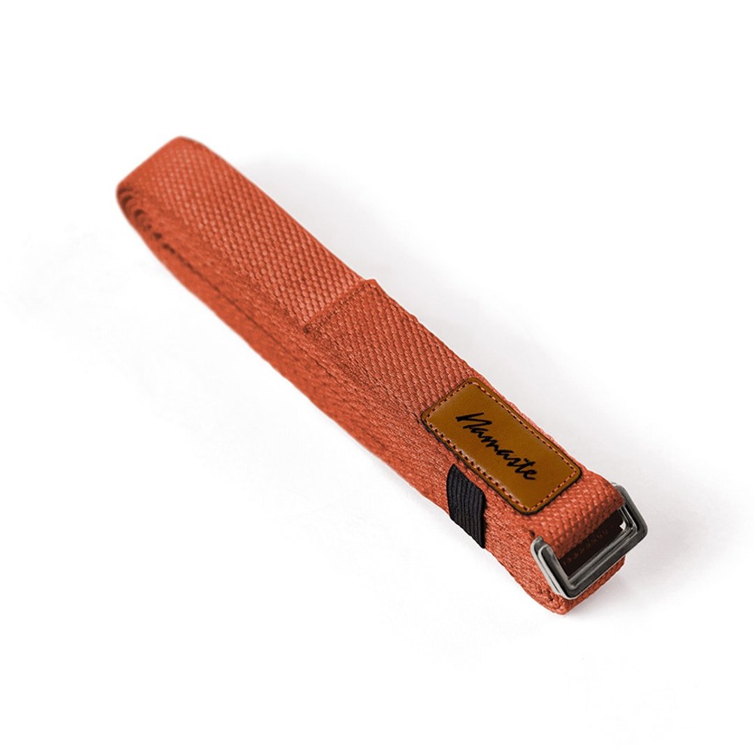 【NAMASTE】Iyengar Yoga Strap 艾扬格瑜珈绳(长300cm) - 橘色 - 运动/健身用品 - 棉 橘色