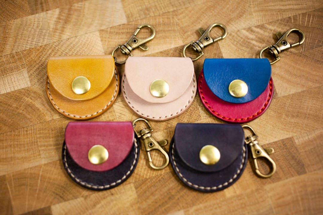 mini coin case -mini coin case- - 皮件 - 真皮 