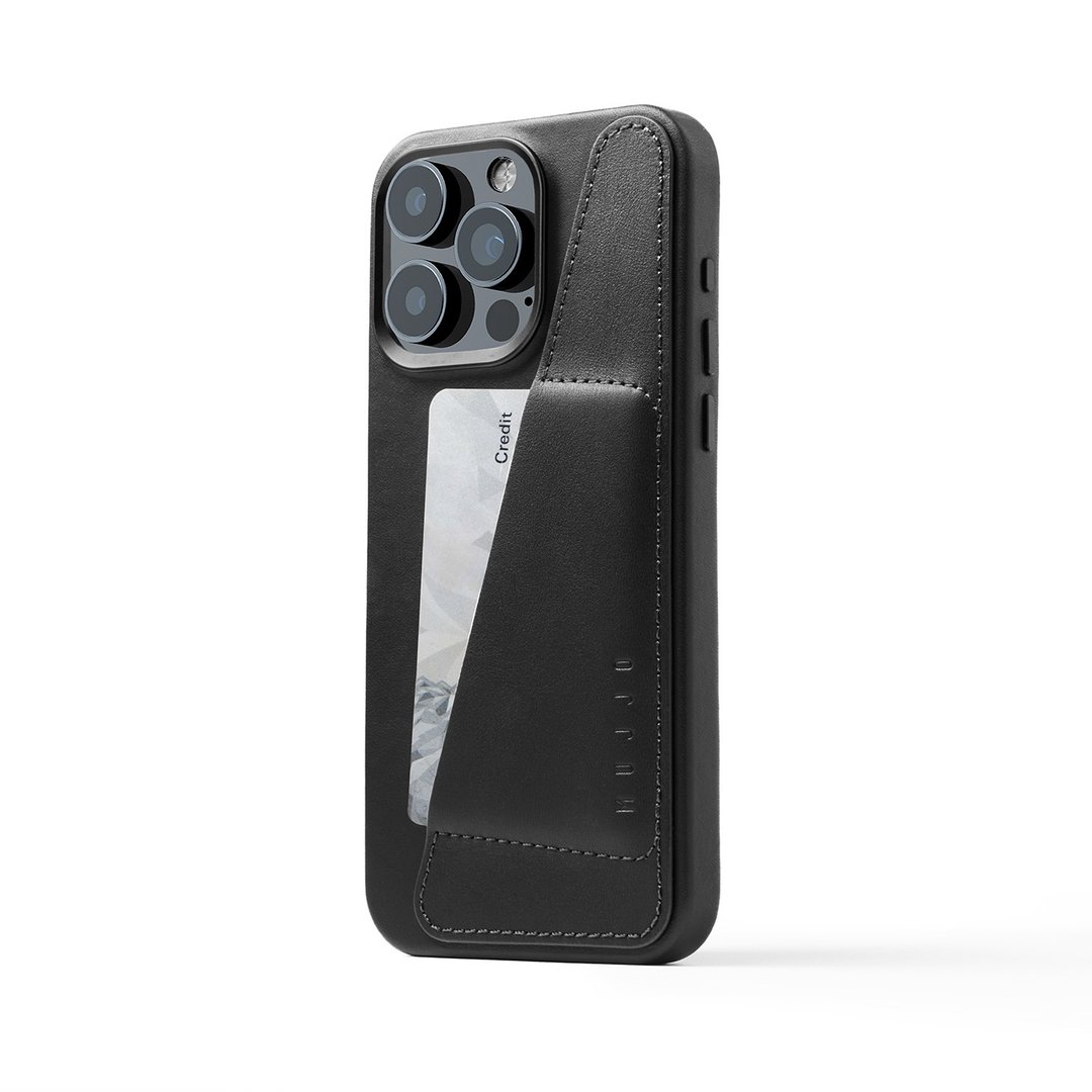全皮套钱包手机壳 Iphone 15 Pro Max - 手机壳/手机套 - 真皮 