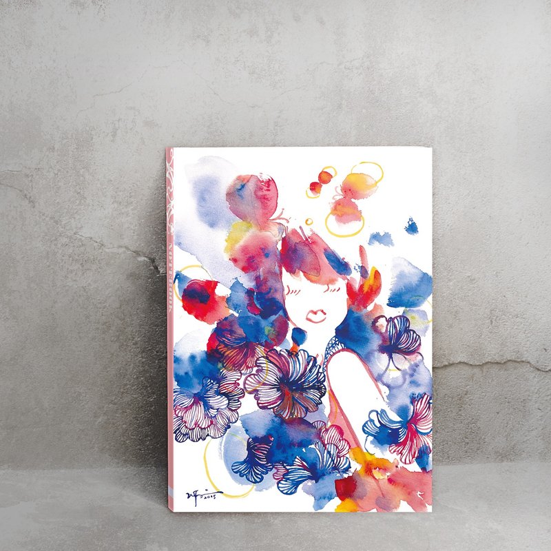 花季未了-不撕不可(BOOK)*笔记本 - 笔记本/手帐 - 纸 蓝色