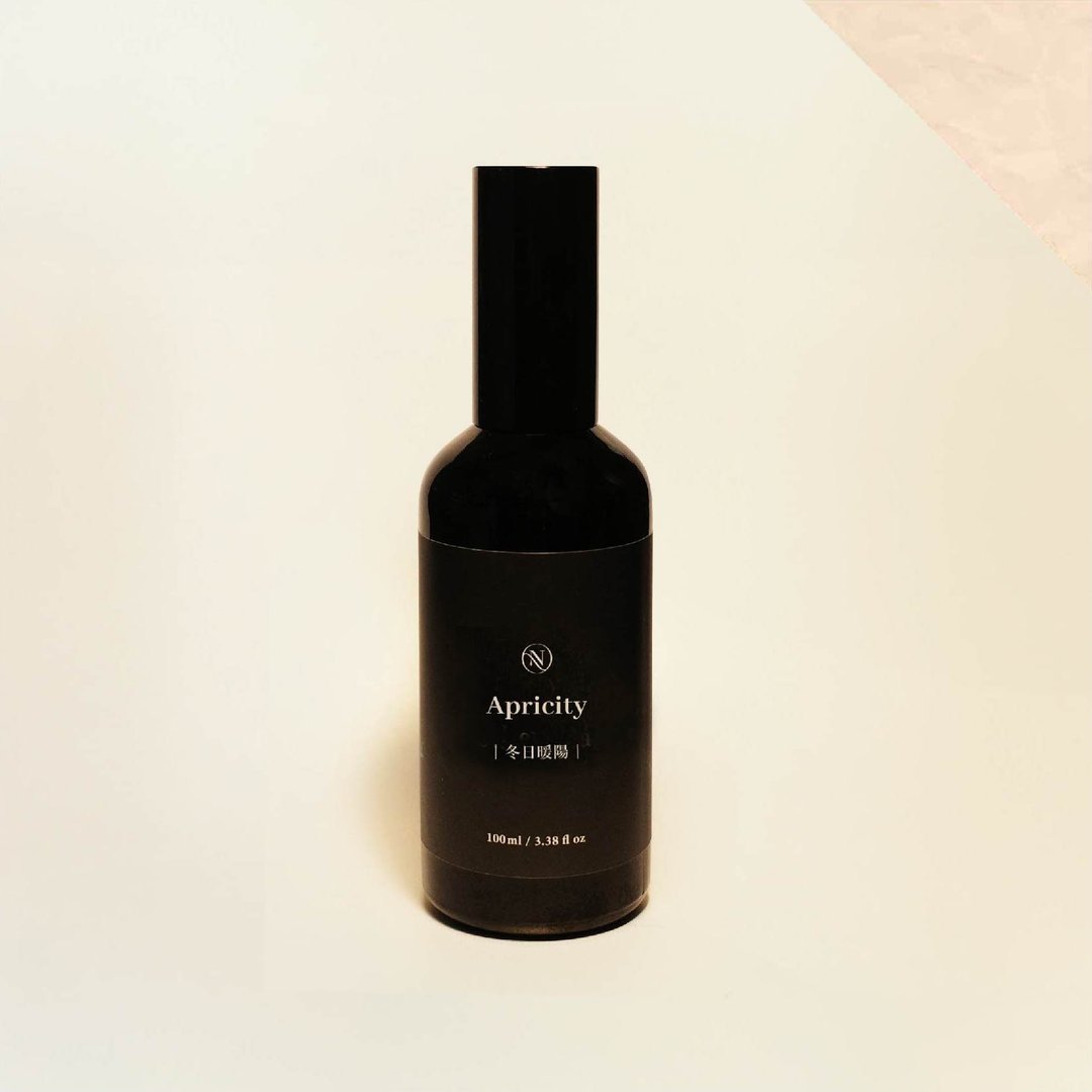 NUDITY柔香净味抗菌喷雾 - 冬日暖阳 Apricity - 香薰/精油/线香 - 玻璃 黑色