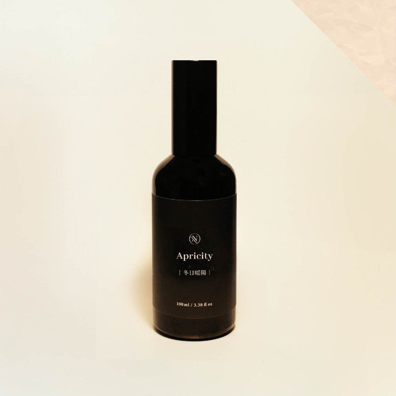 NUDITY柔香净味抗菌喷雾 - 冬日暖阳 Apricity - 香薰/精油/线香 - 玻璃 黑色