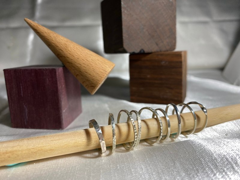 文化币/ 纯银戒指/ 大稻埕/ 现场完成 - 金工/饰品 - 纯银 