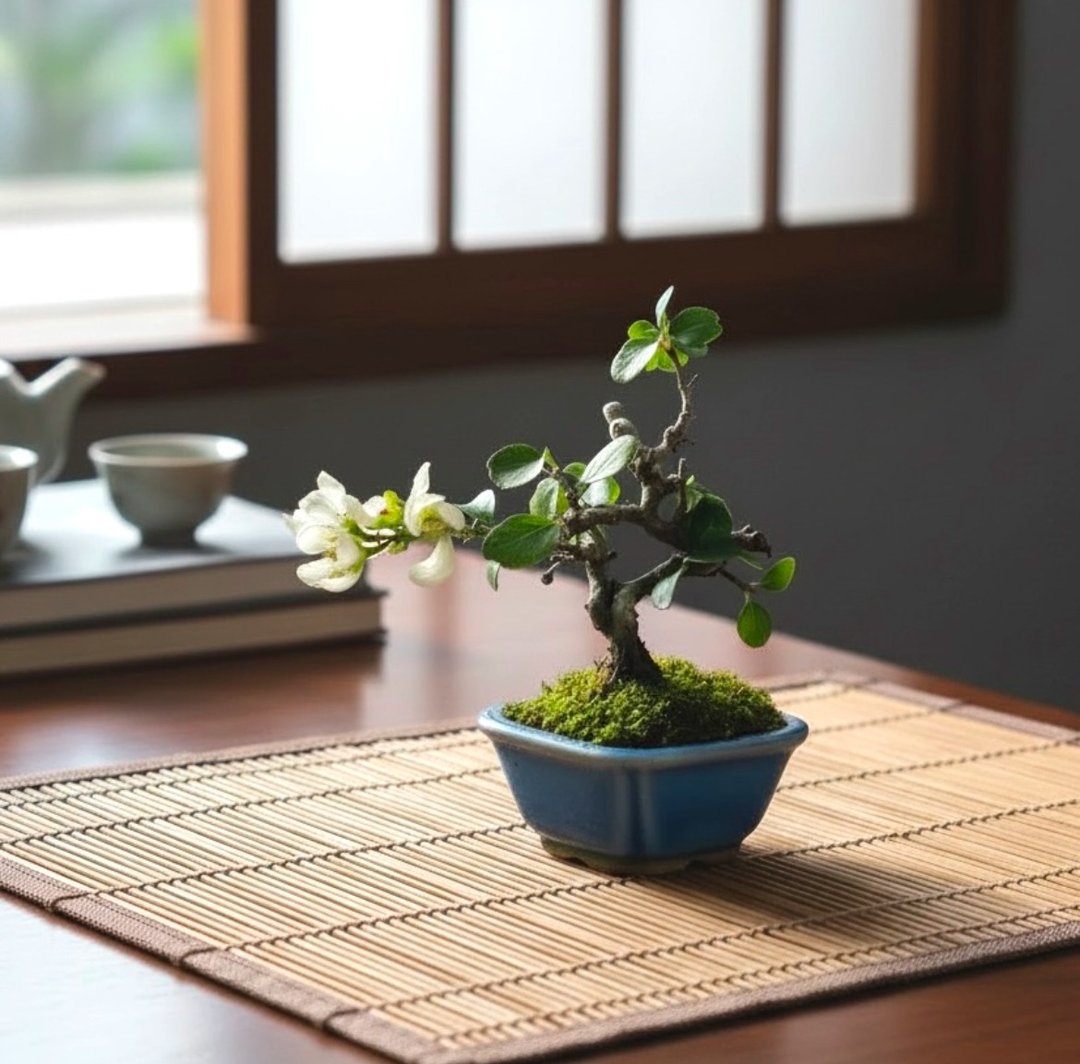 小品盆栽 - 稀有 日本白花长寿梅 - 植栽/盆栽 - 植物．花 