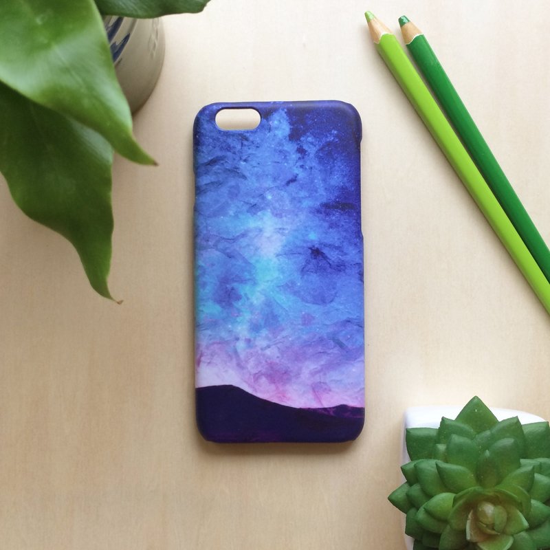 银河星际山谷//原创手机壳-    iPhone, Samsung, oppo - 手机壳/手机套 - 塑料 蓝色