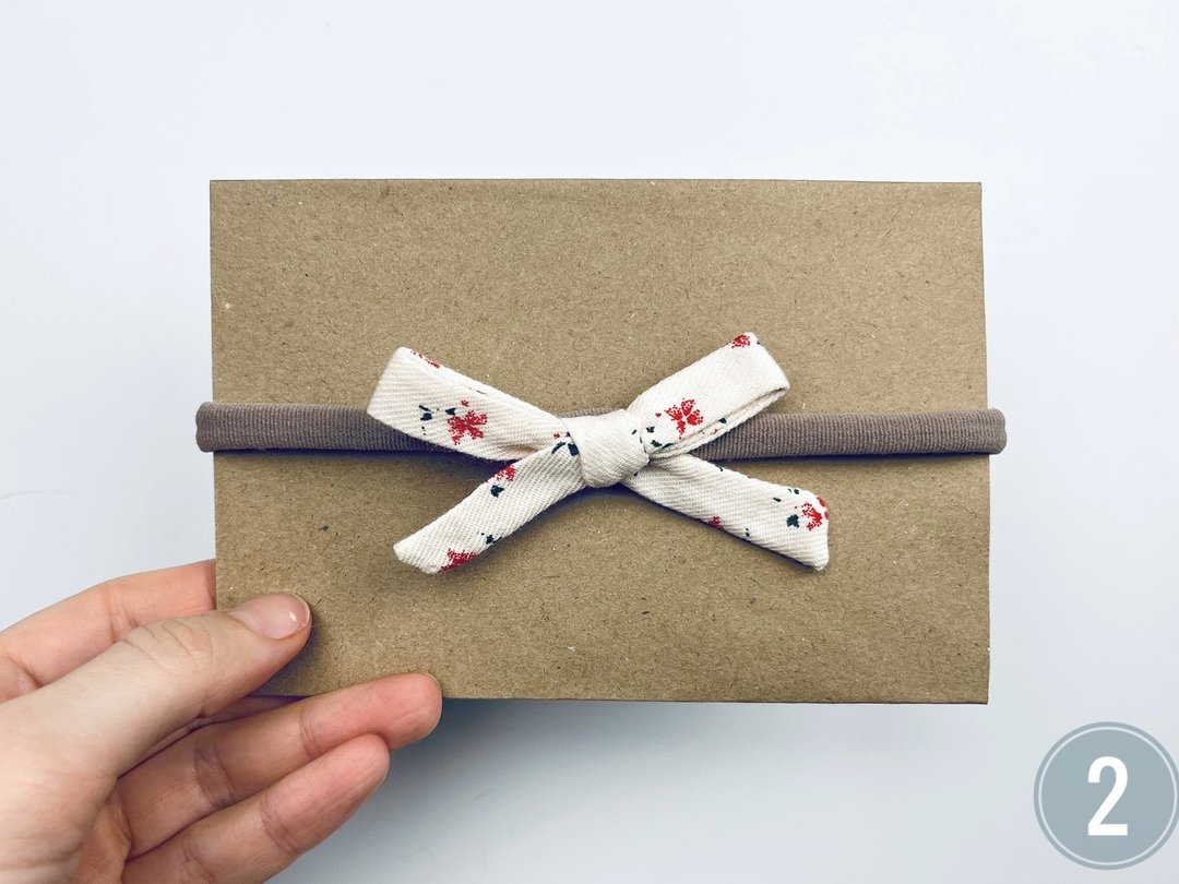 Petite baby handband bows Newborn hair cotton bows - 婴儿饰品 - 棉 