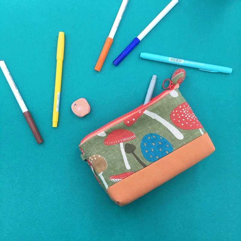 * 加大版三层袋/万用袋 * - 化妆包/杂物包 - 棉．麻 多色