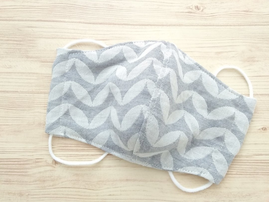 Organic Cotton, Face Mask, Reusable, Washable, Kid, Adult, Japanese Double Gauze - 口罩 - 棉 灰色